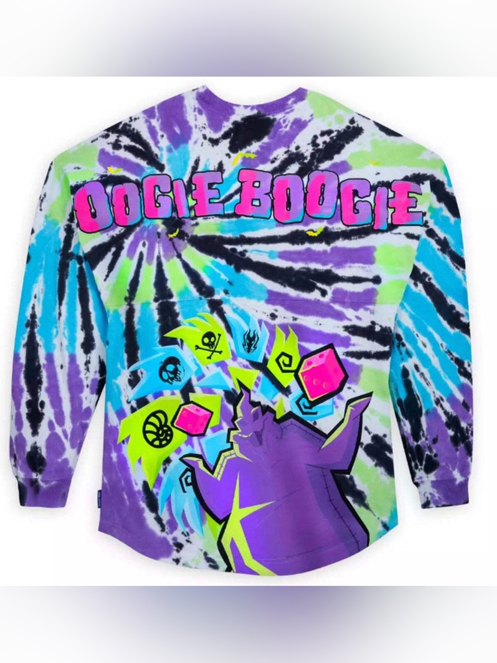 Disney Nightmare Before Christmas Oogie Boogie Bash Tie Dye Spirit Jersey